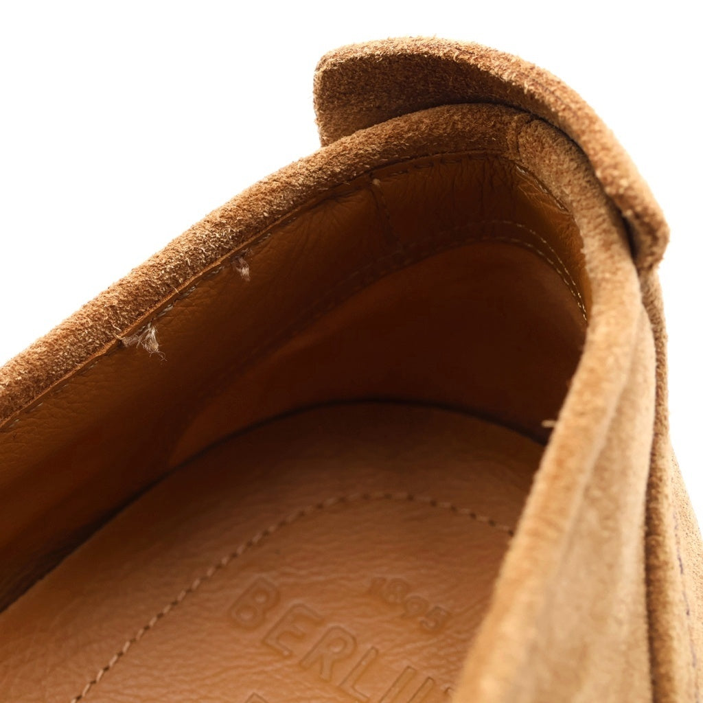 Berluti(ベルルッティ) エシャぺ ヌバックレザー スリッポン ローファー ローカットスニーカー ブラウン