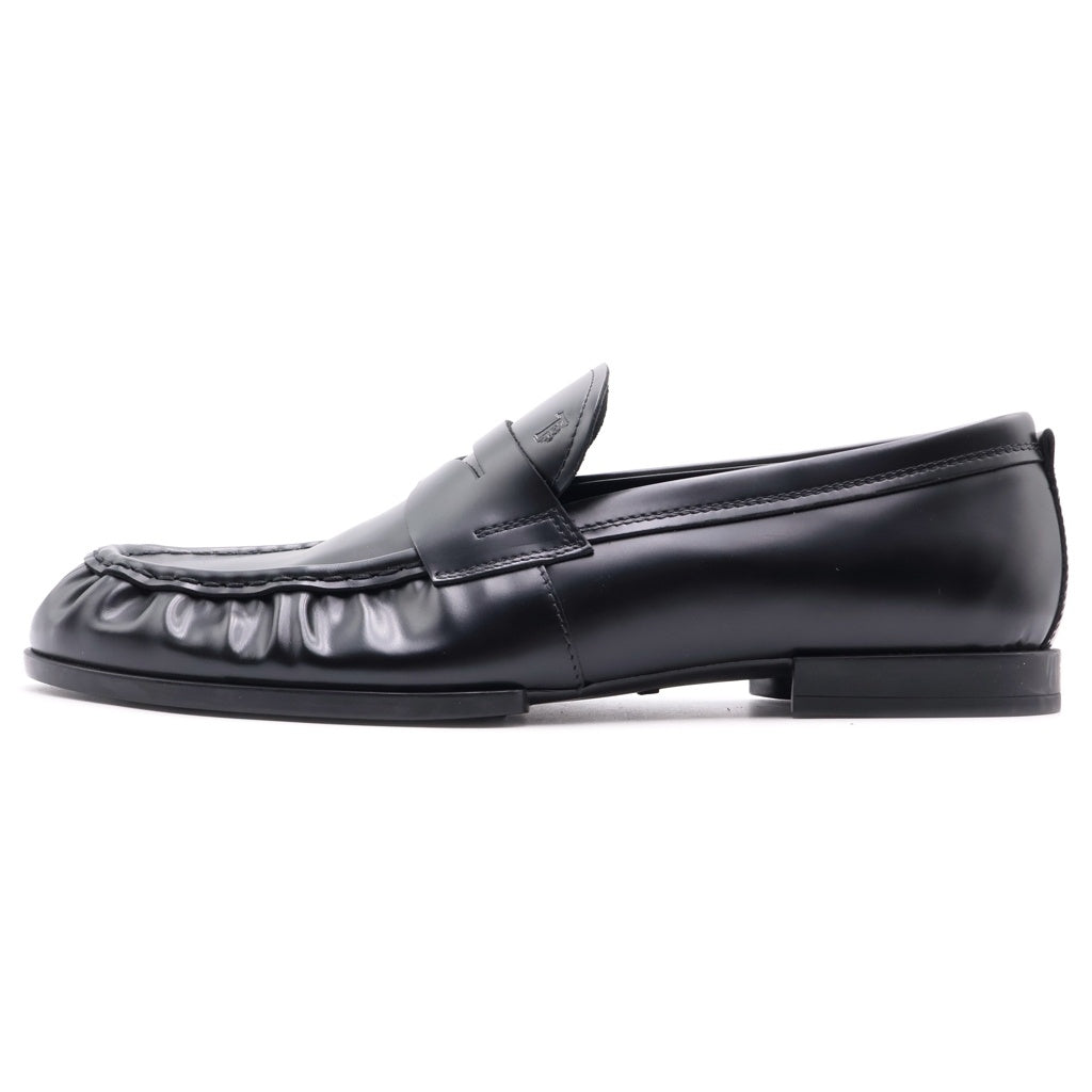 TOD'S(トッズ) カーフレザー コインローファー モカシンシューズ ブラック
