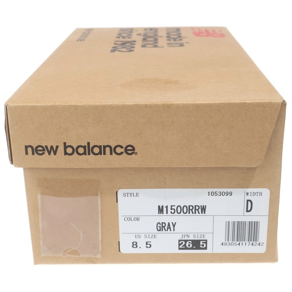 New Balance(ニューバランス) M1500RRW スエードレザー ローカットスニーカー グレー US8.5/26.5cm