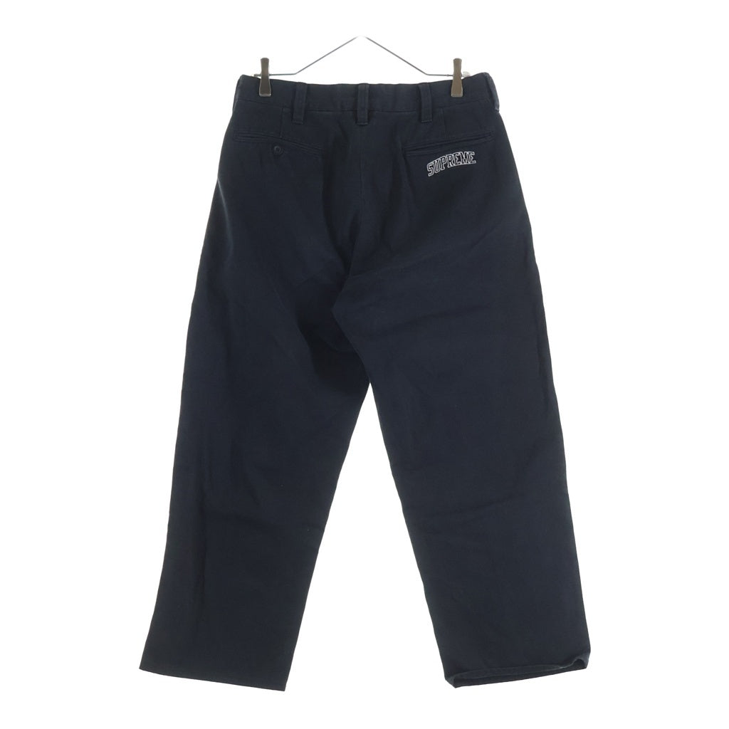 SUPREME(シュプリーム) 20AW Pin Up Chino Pant ピンアップ ガール ロゴパッチ チノパンツ ブラック