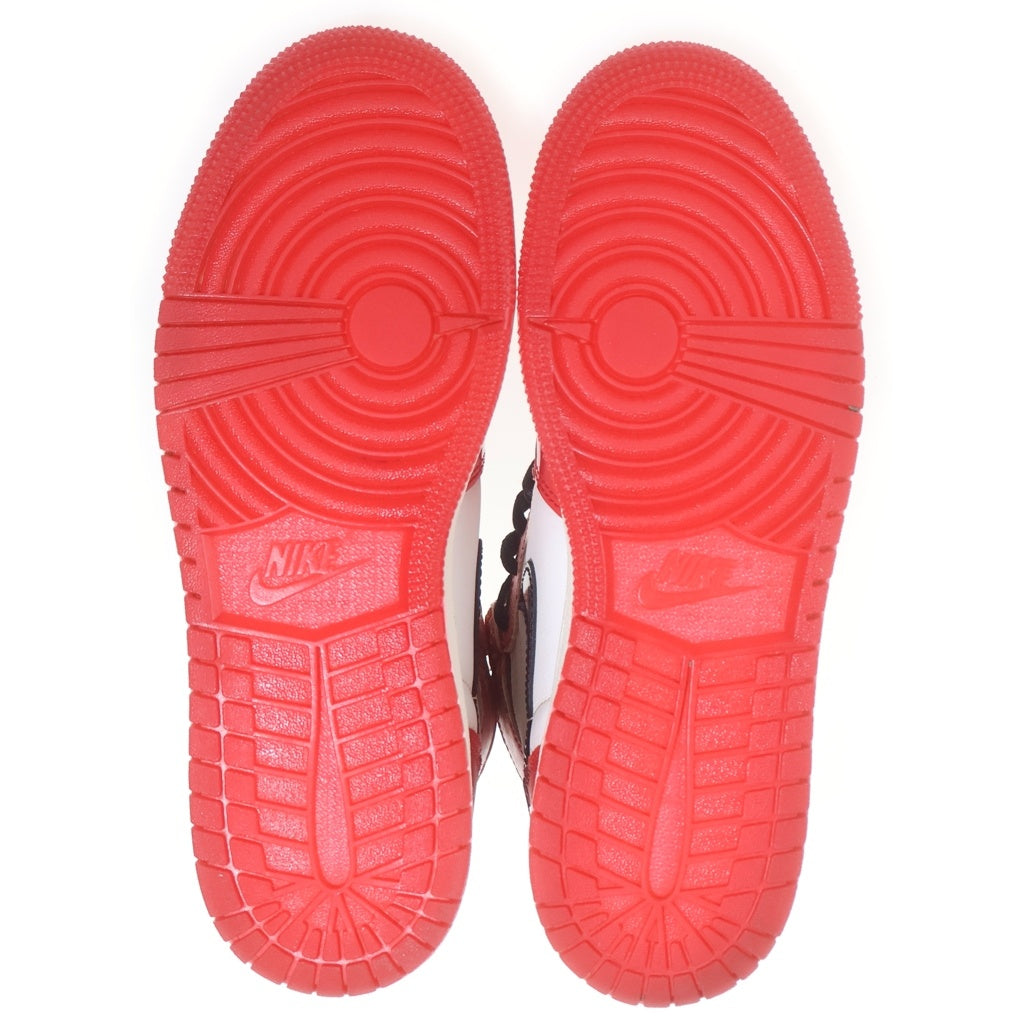 NIKE(ナイキ) GS AIR JORDAN1 HIGH OG SP NEXT CHAPTER DV1753-601 エアジョーダン1 ネクストチャプター ハイカットスニーカー レディース ホワイト/レッド US5Y/23.5cm