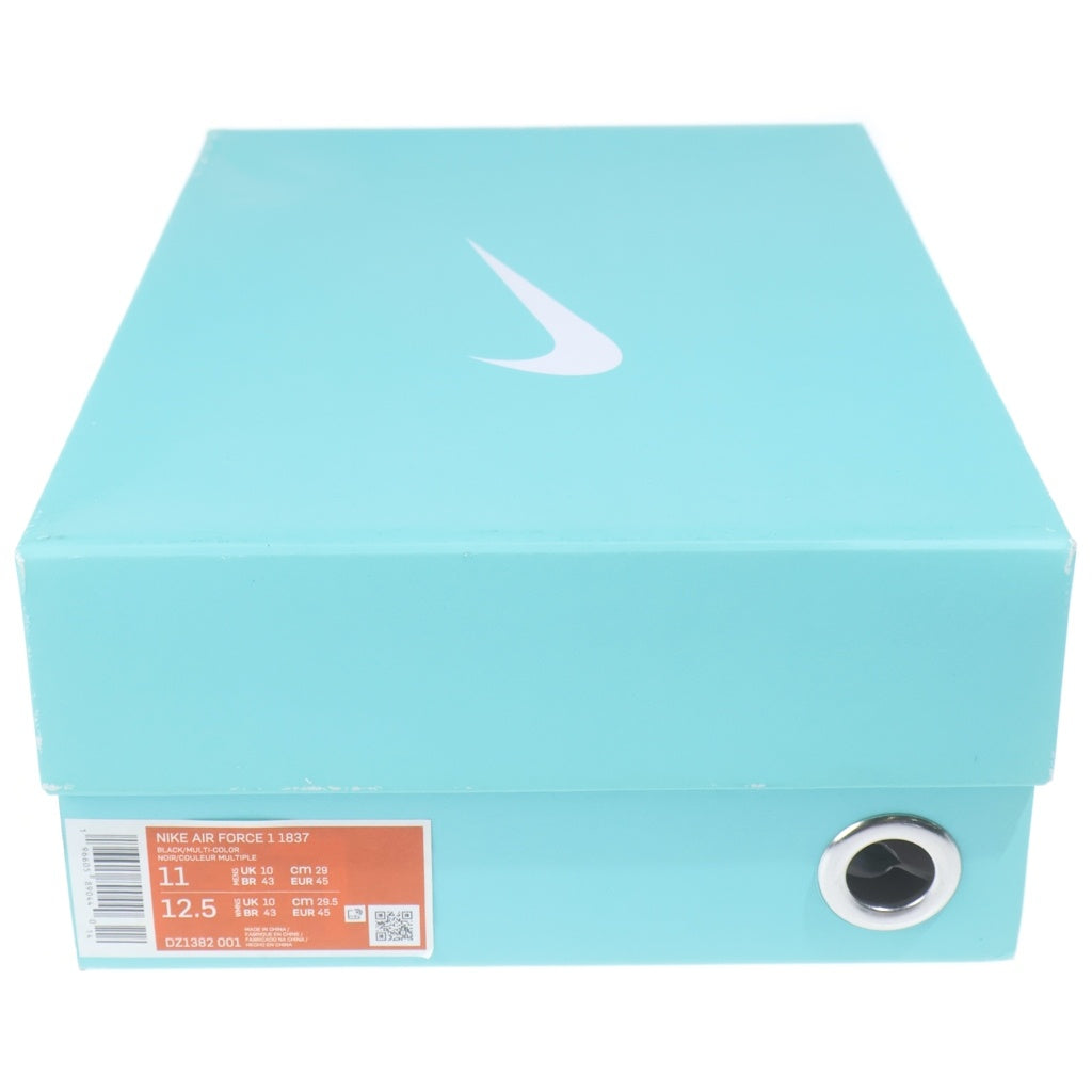 NIKE(ナイキ) ×TIFFANY&CO AIR FORCE 1 LOW 1837 BLACK DZ1382-001 ティファニー エアフォース1 ローカットスニーカー シューズ ブルー/ブラック US11/29cm