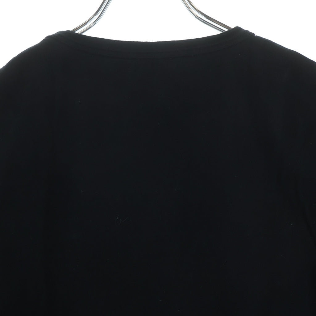 MONCLER(モンクレール) 22SS MAGLIA T-SHIRT ロゴワッペン コットン クルーネック 半袖Tシャツ カットソー ブラック H10918C71600