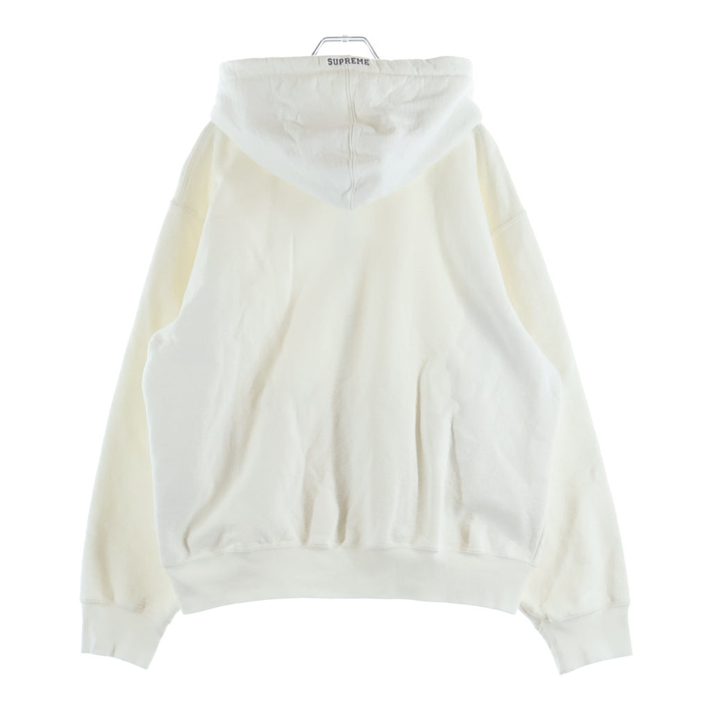 SUPREME(シュプリーム) 25AW S Logo Zip Up Hooded Sweatshirt Sロゴ ジップアップ スウェットパーカー ホワイト