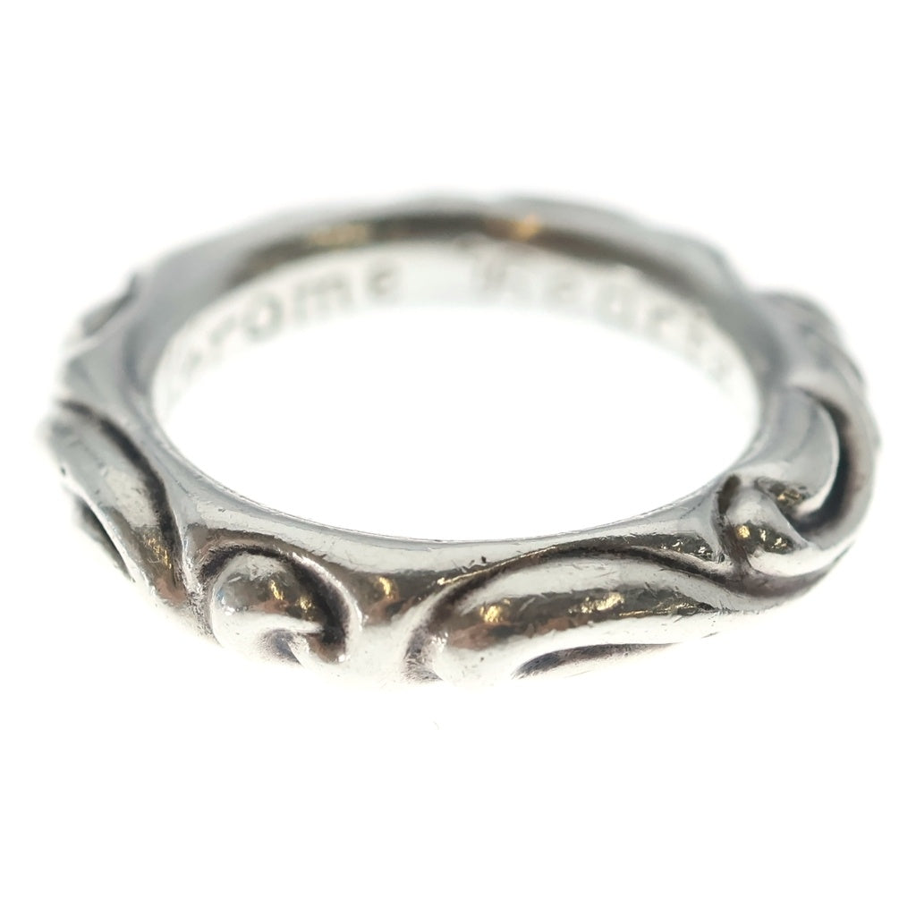 CHROME HEARTS(クロムハーツ) SCRL BAND スクロールバンド リング シルバー BCA351