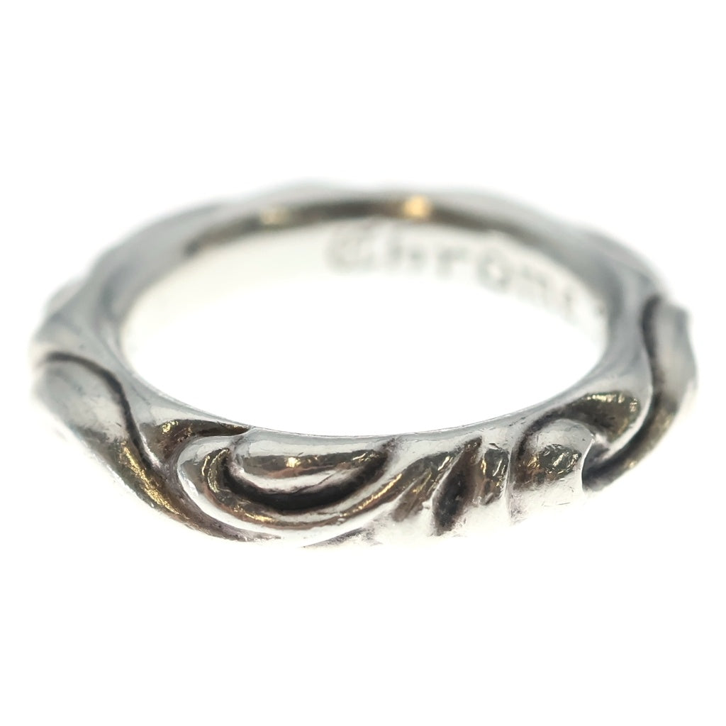 CHROME HEARTS(クロムハーツ) SCRL BAND スクロールバンド リング シルバー BCA351