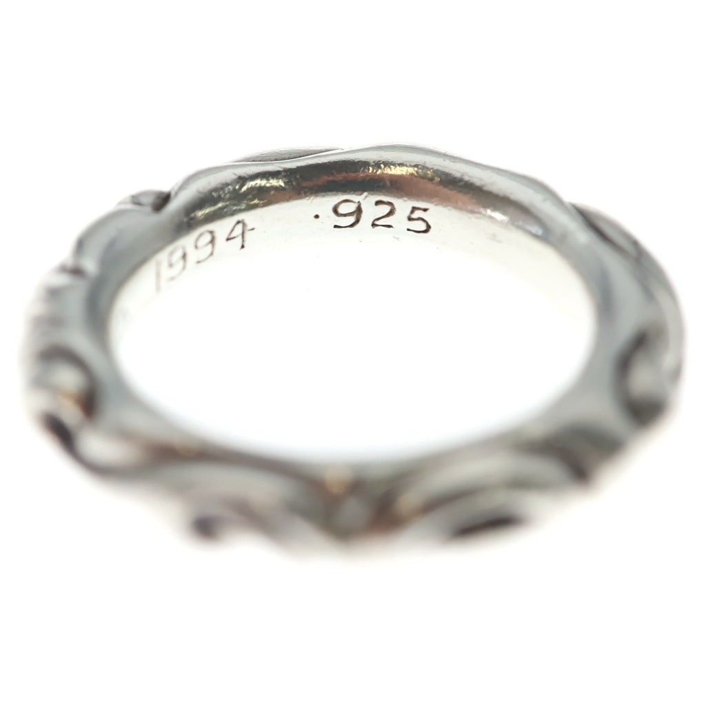 CHROME HEARTS(クロムハーツ) SCRL BAND スクロールバンド リング シルバー BCA351
