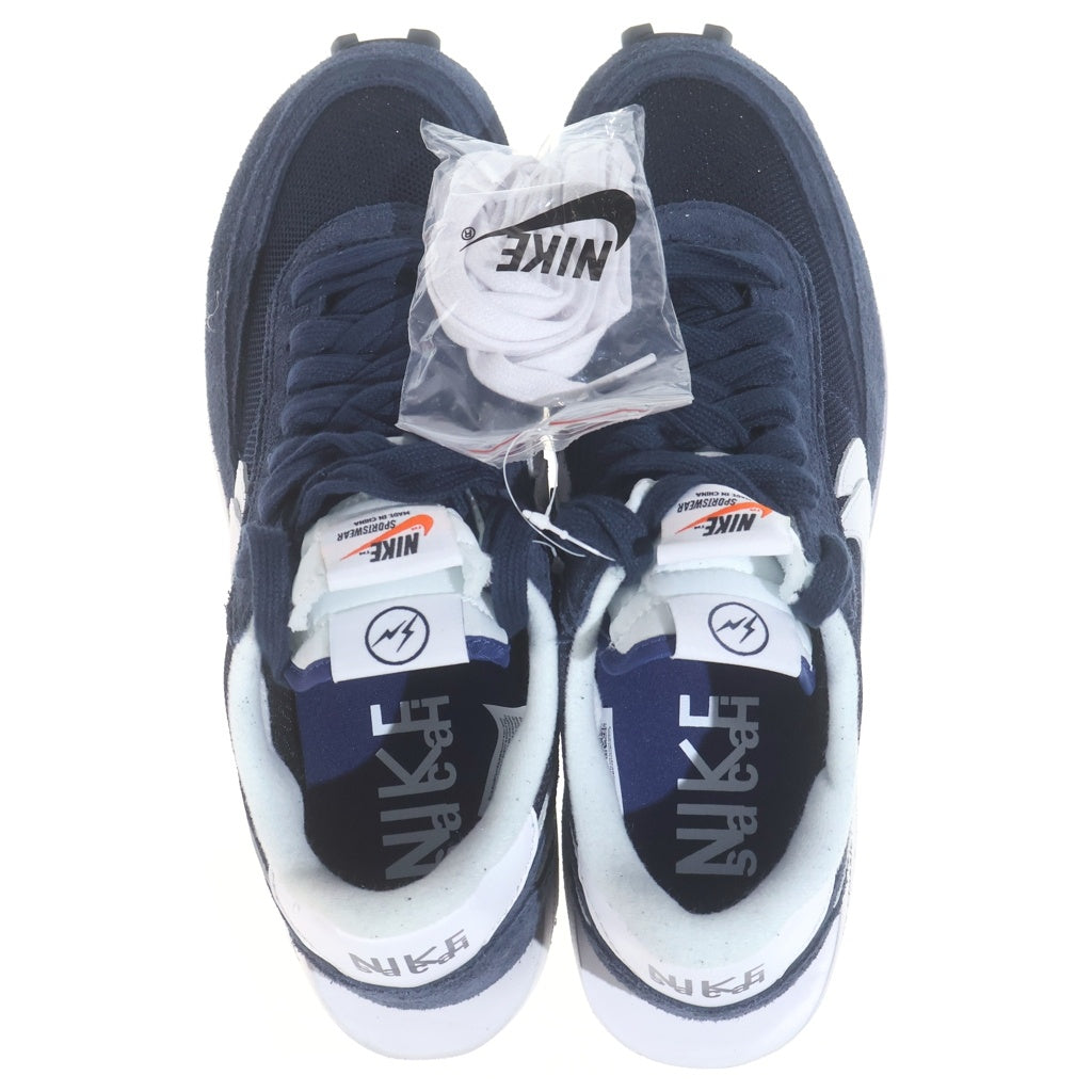 NIKE(ナイキ) ×fragment design × sacai LD WAFFLE DH2684-400 フラグメントデザイン サカイ ローカットスニーカー ネイビー US9.5/27.5cm