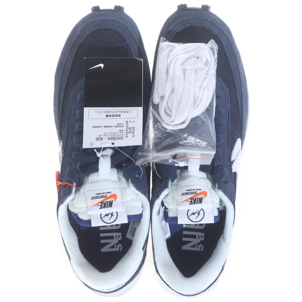 NIKE(ナイキ) ×fragment design × sacai LD WAFFLE DH2684-400 フラグメントデザイン サカイ ローカットスニーカー ネイビー US9.5/27.5cm