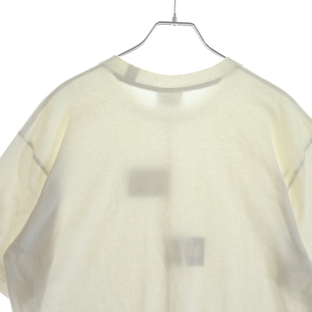 SUPREME(シュプリーム) 18AW ×COMME DES GARCONS SHIRT Split Box Logo Tee コムデギャルソンシャツ スプリットボックスロゴデザイン クルーネック 半袖Tシャツ カットソー ホワイト