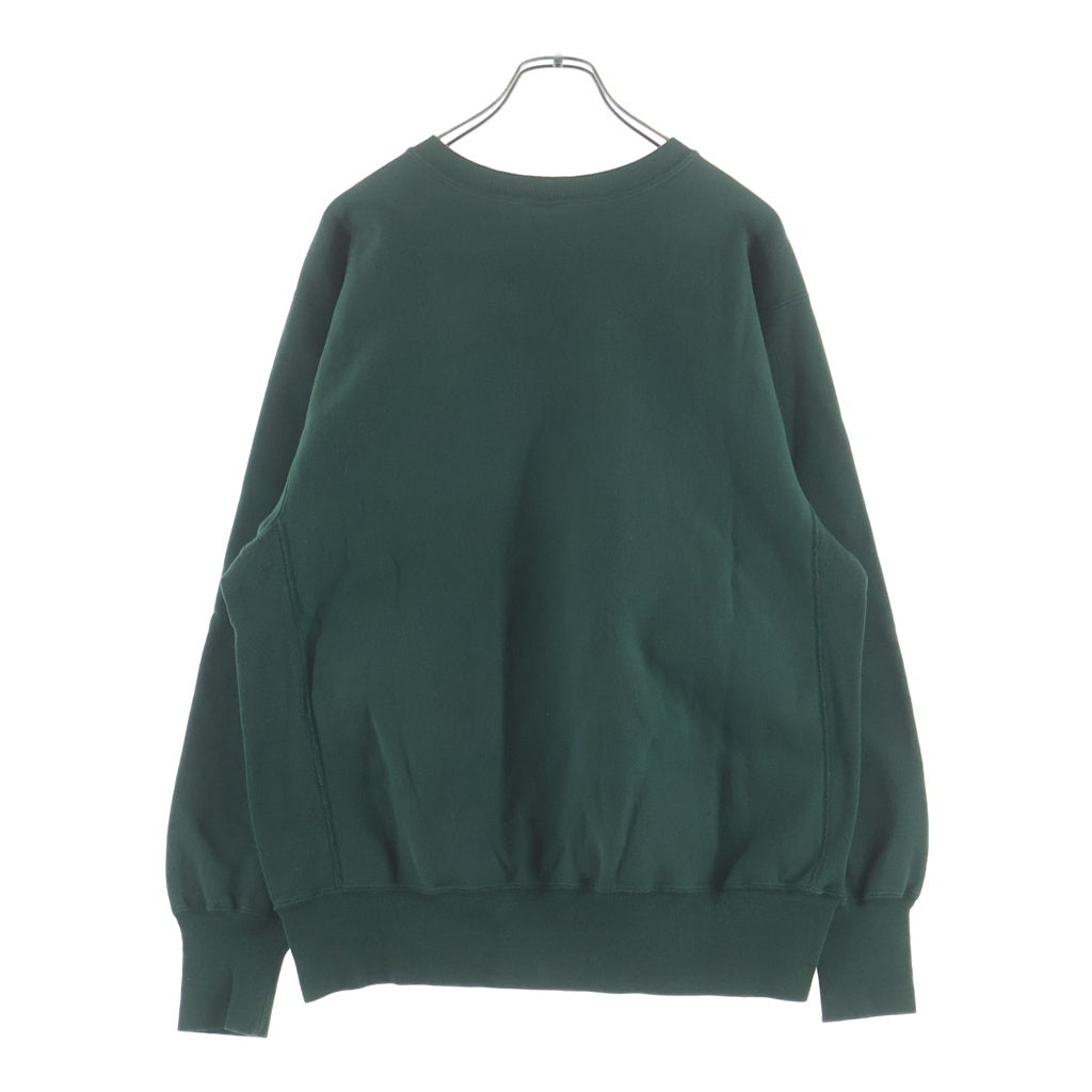 CHAMPION(チャンピオン) 90S VINTAGE REVERSE WEAVE ヴィンテージ リバースウィーブ 刺繍タグ オレゴン大学 クルーネック スウェットトレーナー グリーン