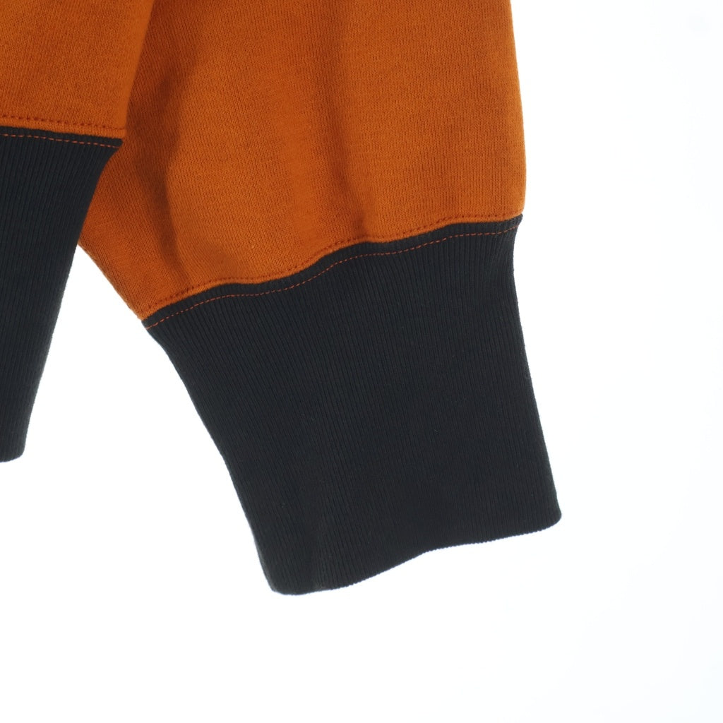 FREE WHEELERS POWER WEAR(フリーホイーラーズ) TIGERS AFTER HOOD FRONT ZIPPER SWEAT PARKA タイガー アフター プリント ジップアップ スウェットパーカー オレンジ