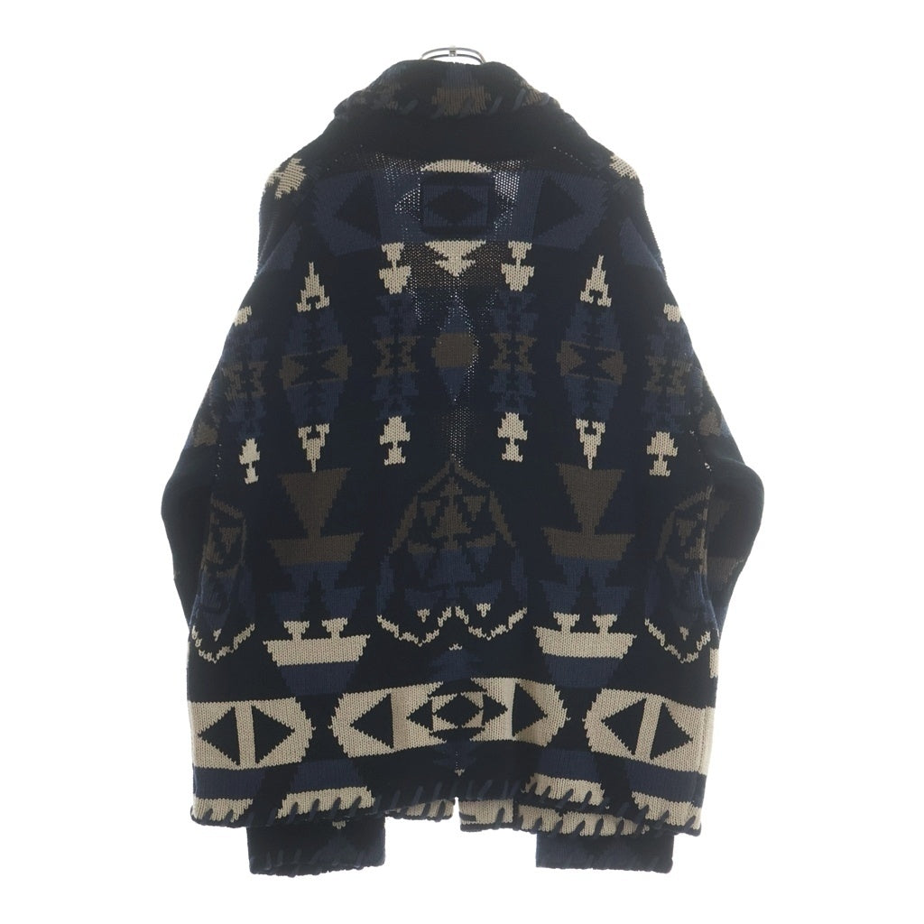 BY GLADHAND(バイグラッドハンド) SPIRITS HEART CARDIGAN スピリッツハートカーディガン ネイティブ柄 マルチカラー BYGH-23-AW-13