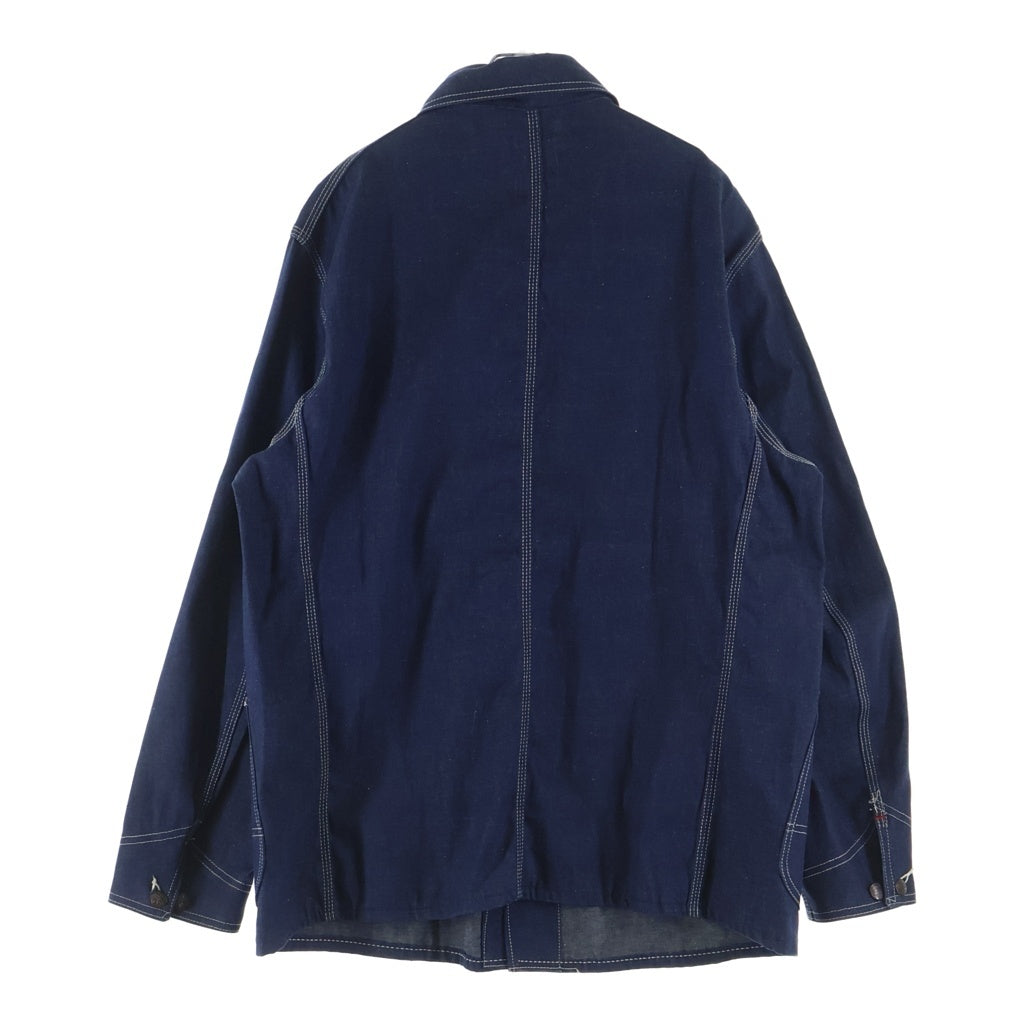 PENNEY'S(ぺニーズ) 50S VINTAGE BIGMAC DENIM COVERALL ヴィンテージ ビッグマック 青赤タグ デニム カバーオール ジャケット インディゴ