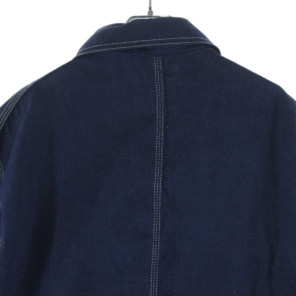 PENNEY'S(ぺニーズ) 50S VINTAGE BIGMAC DENIM COVERALL ヴィンテージ ビッグマック 青赤タグ デニム カバーオール ジャケット インディゴ