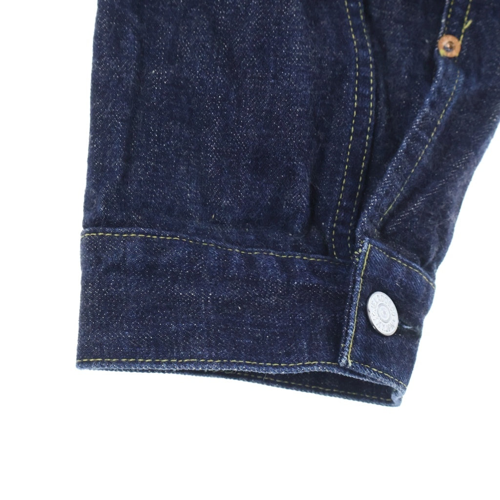 JELADO(ジェラード) LASTRESORT Longing Black Tag 407EXX Denim JKT 黒タグ 1st Tバック ビッグサイズ デニムジャケット インディゴ