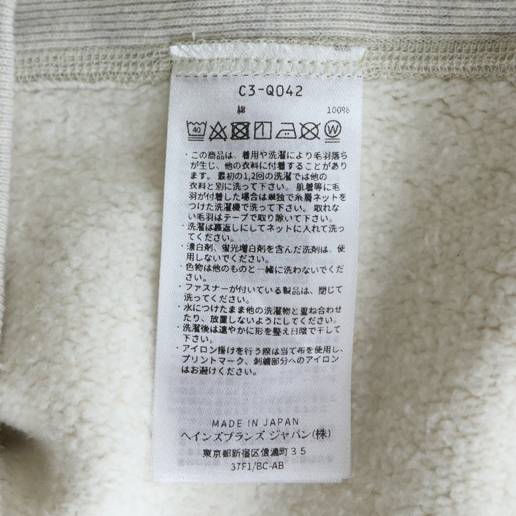 CHAMPION(チャンピオン) REVERSE WEAVE 2ND PATENT MODEL TRUE TO ARCHIVES リバースウィーブ パテントモデル クルーネック スウェット トレーナー グレー C3-Q042