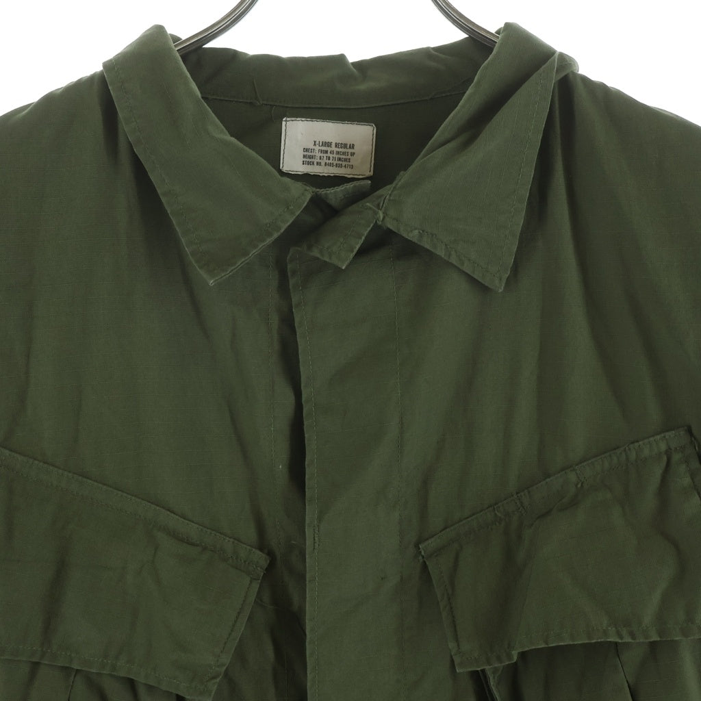 MILITARY(ミリタリー) 68年製 US.ARMY Jungle Fatigue Jacket アメリカ軍 ジャングルファティーグジャケット カーキ 8405-935-4713