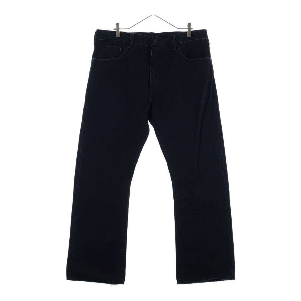 Levi's(リーバイス) 517 EDIFICE別注 エディフィス ジップフライ ブーツカット デニムパンツ ブラック 003T3-0000