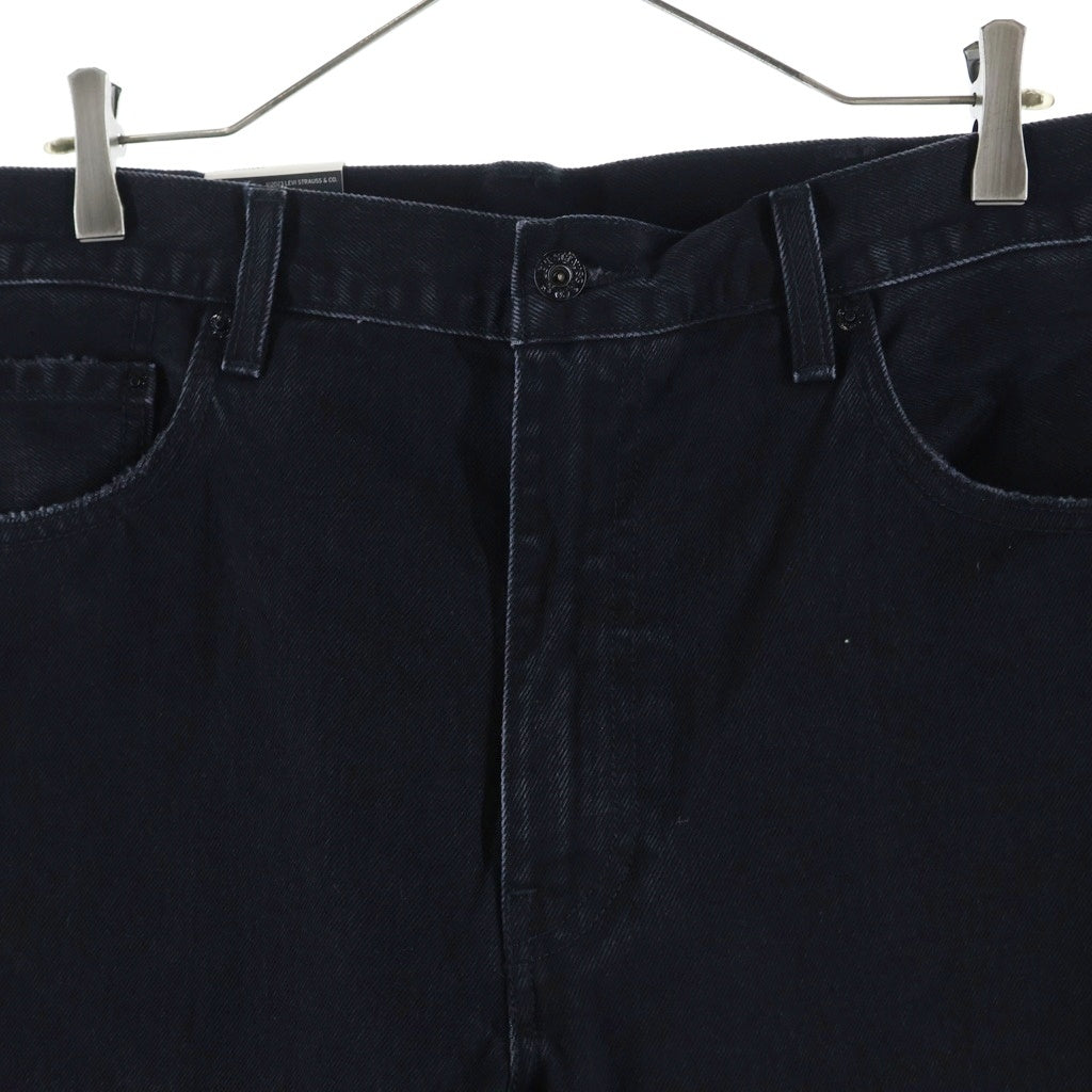 Levi's(リーバイス) 517 EDIFICE別注 エディフィス ジップフライ ブーツカット デニムパンツ ブラック 003T3-0000