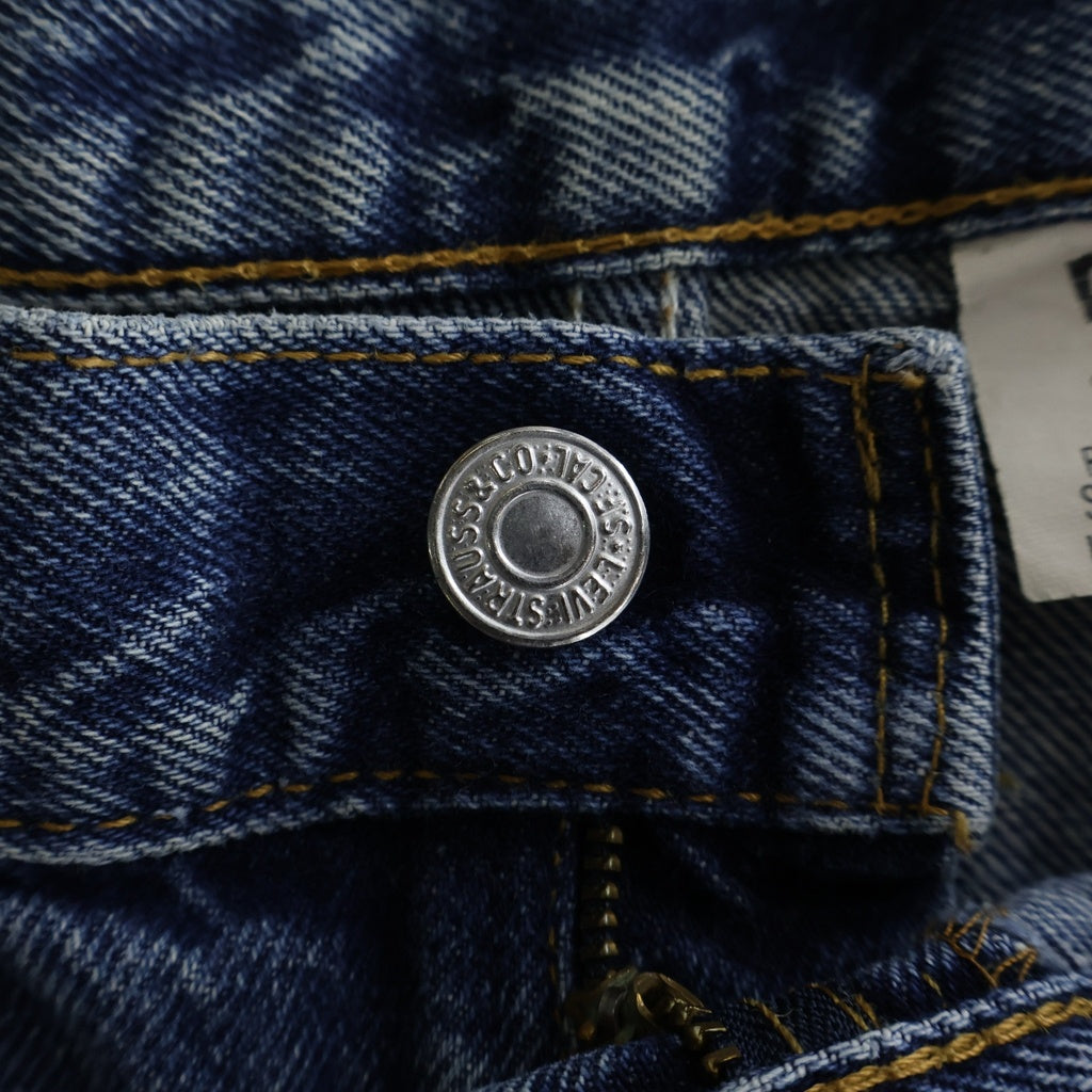Levi's(リーバイス) 90s-00s 505 USA製 ボタン裏513 ジッパーフライ ストレートデニム インディゴ 505-0216