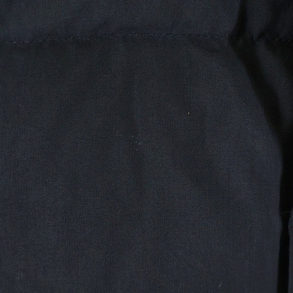 NO BRAND(ノーブランド) Crescent Down Works(クレセント ダウン ワークス) コットン ダウンべスト ブラック