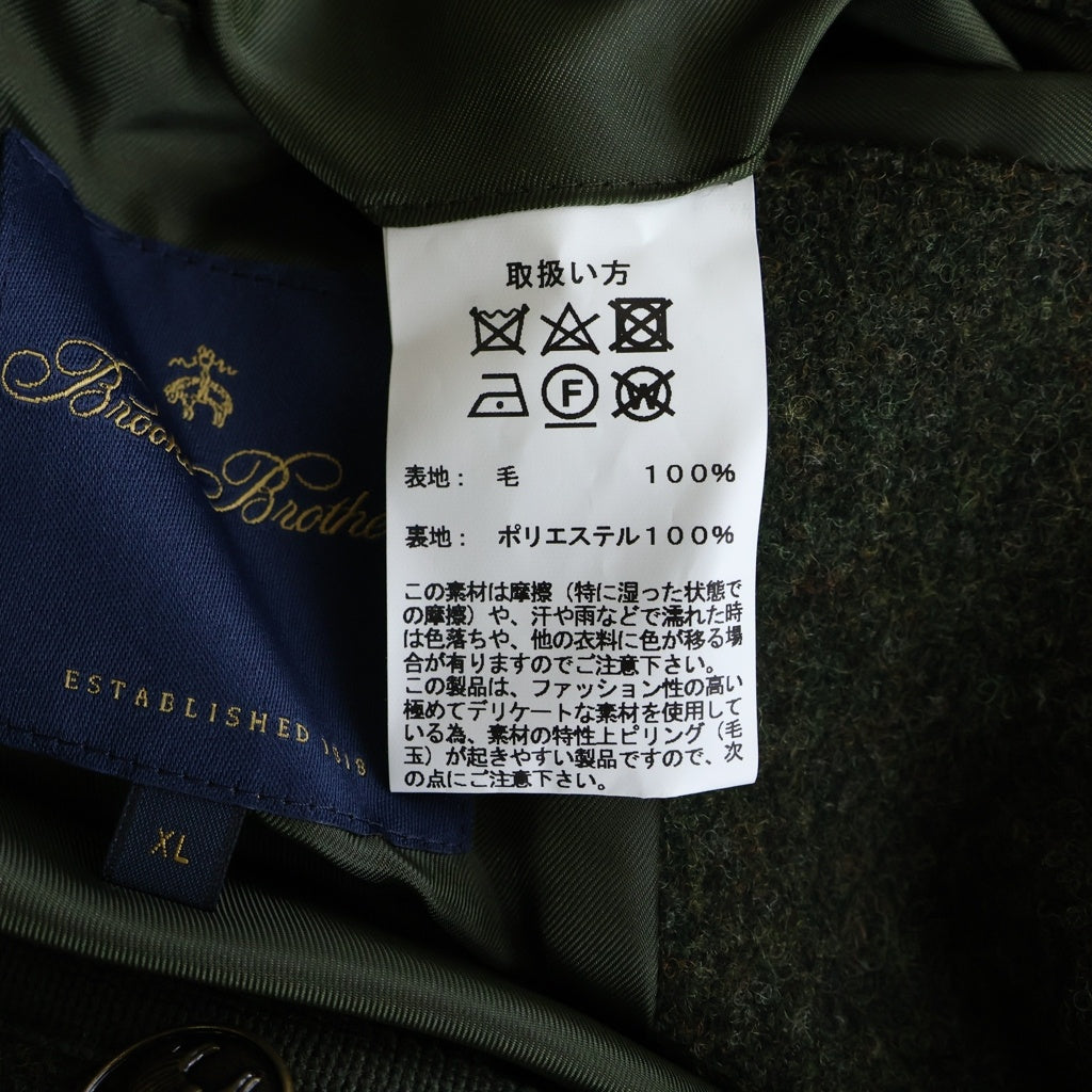 BROOKS BROTHERS(ブルックス ブラザーズ) ボイルドウール チロリアンジャケット 金ボタン カーキ