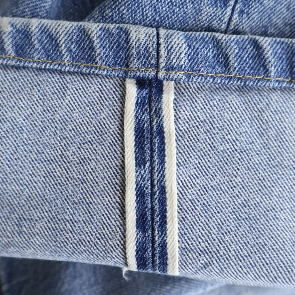 Levi's(リーバイス) 80s VINTAGE ボタン裏524 スモールe 赤耳 デニムパンツ インディゴ
