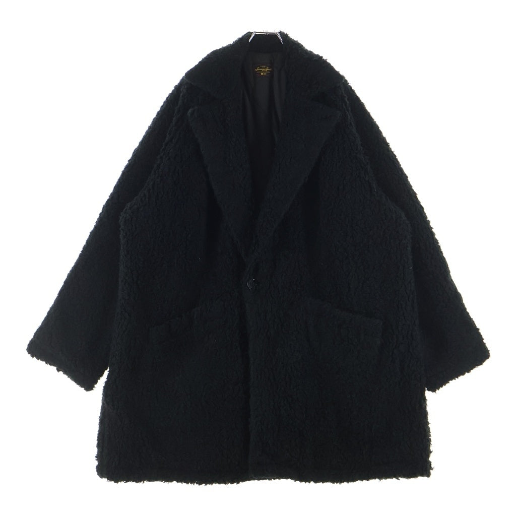 NO BRAND ノーブランド SUNNY SPORTS（サニースポーツ） BIGGEST POODLE COAT ビゲスト プードル コート ムートンジャケット ブラック NO BRAND(ノーブランド) SUNNY SPORTS（サニースポーツ） BIGGEST
