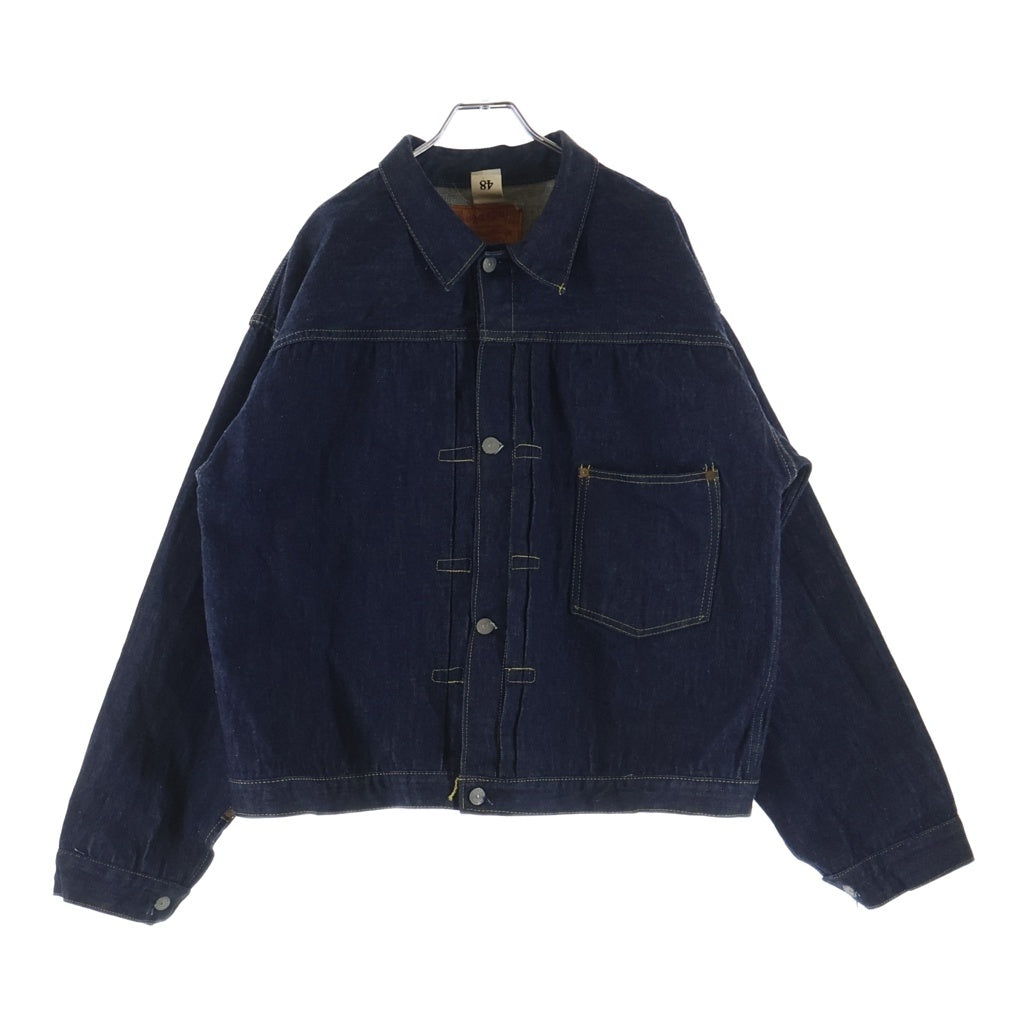SUGAR CANE(シュガーケーン) 13.5oz. BLUE DENIM BLOUSE 1946 MODEL T-BACK 大戦モデル復刻 1st デニムジャケット インディゴ SC19007T