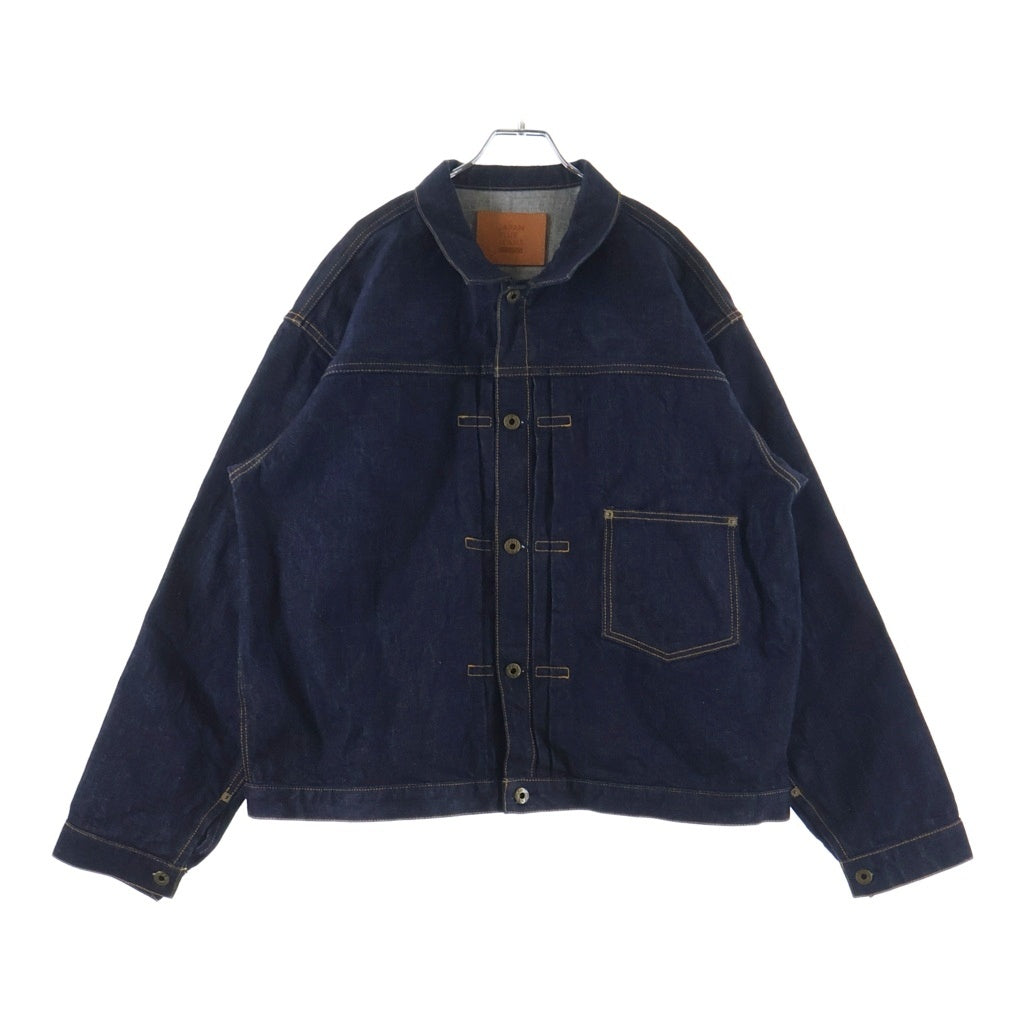 NO BRAND ノーブランド JAPAN BLUE JEANS ジャパンブルージーンズ 大戦モデル復刻 1st デニムトラッカージャケット インディゴ NO BRAND(ノーブランド) JAPAN BLUE JEANS ジャパンブルージーンズ