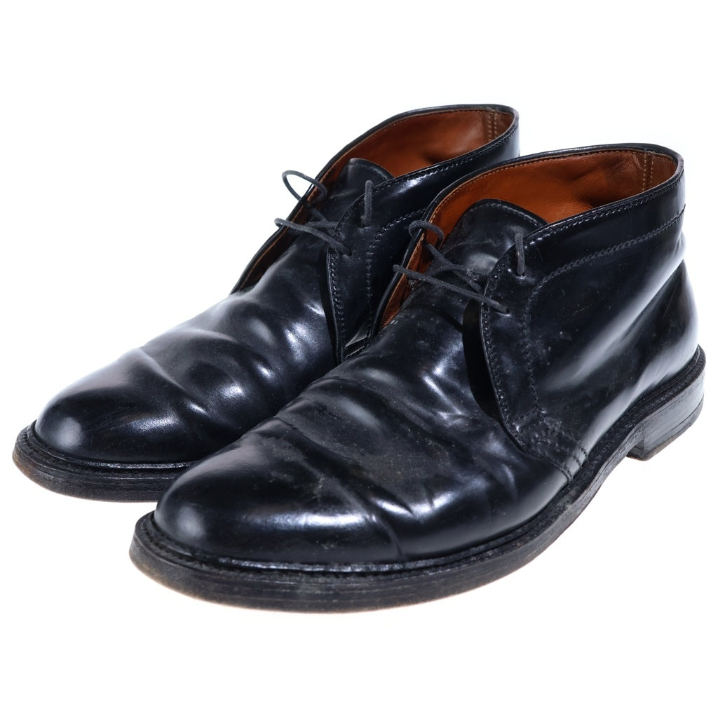 Alden(オールデン) 1340 シェルコードバン チャッカブーツ レザー シューズ 革靴 ブラック