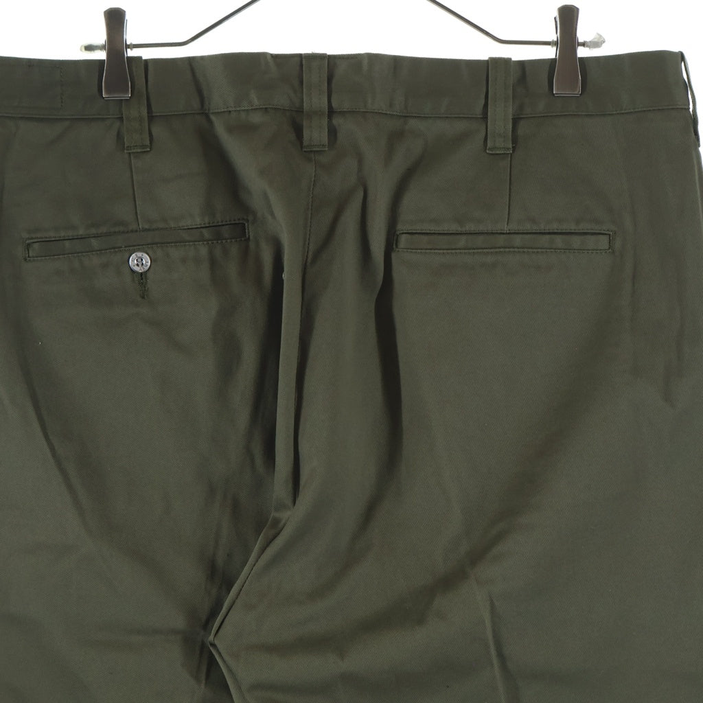 TROPHY CLOTHING(トロフィークロージング) CIVILLIAN TROUSERS シビリアントラウザース チノパンツ カーキ TR401-80X