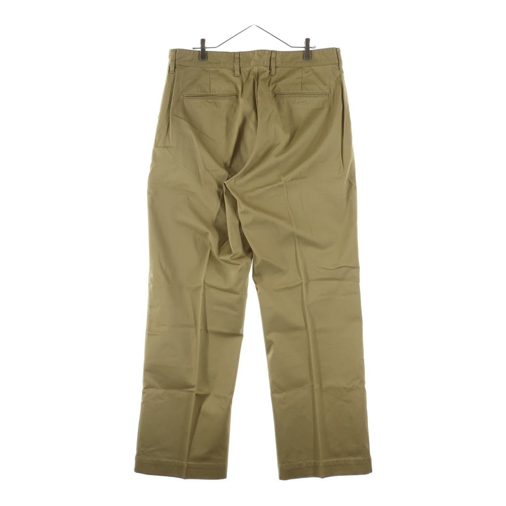 TROPHY CLOTHING(トロフィークロージング) 40 CIVILIAN TROUSERS シビリアントラウザース チノパンツ ベージュ TR-CP01