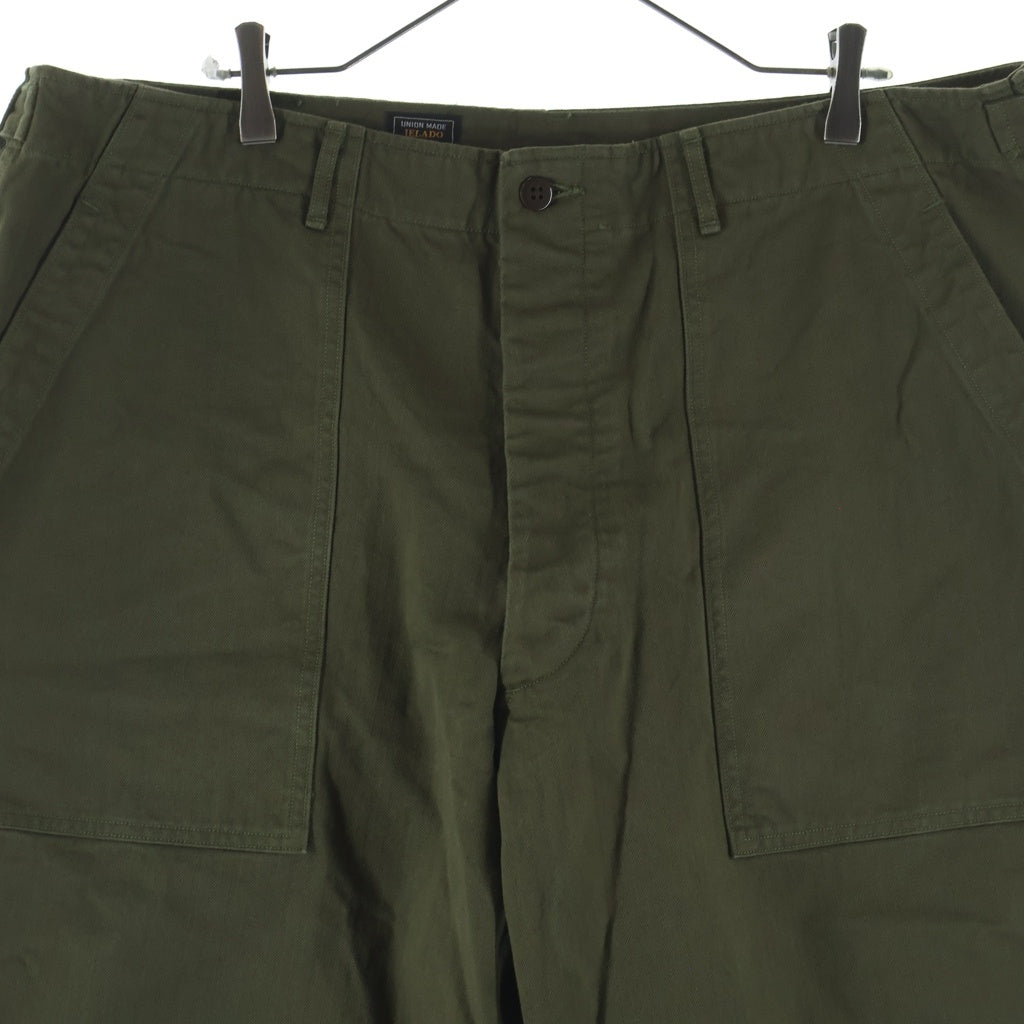 JELADO(ジェラード) HBT Baker Pants ヘリンボーンツイル ベイカーパンツ ミリタリーパンツ カーキ CM47