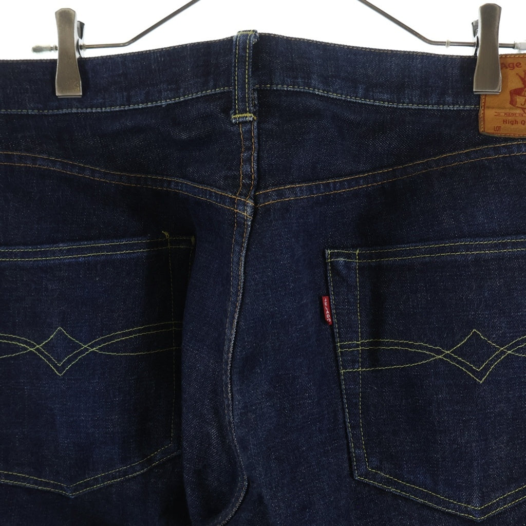 JELADO(ジェラード) LASTRESORT BLACK TAG 301EXX PANTS ラストリゾート ブラックタグ ワイドストレート デニムパンツ インディゴ JP94301E