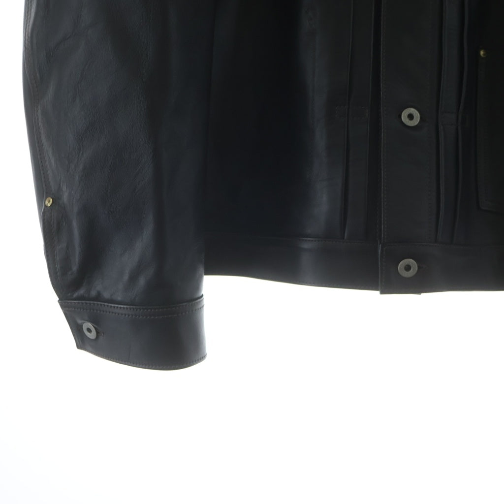 TROPHY CLOTHING(トロフィークロージング) HORSEHIDE 2605 JACKET ホースハイド レザー ジャケット ブラック TR-YL23
