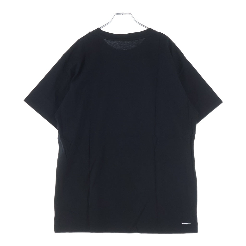 F.C.R.B./F.C.Real Bristol/FCRB(エフシーアールビー/エフシーレアルブリストル) ×WIND AND SEA BRISTOL SEA TEAM TEE クルーネック 半袖Tシャツ カットソー ブラック FCRB-220156