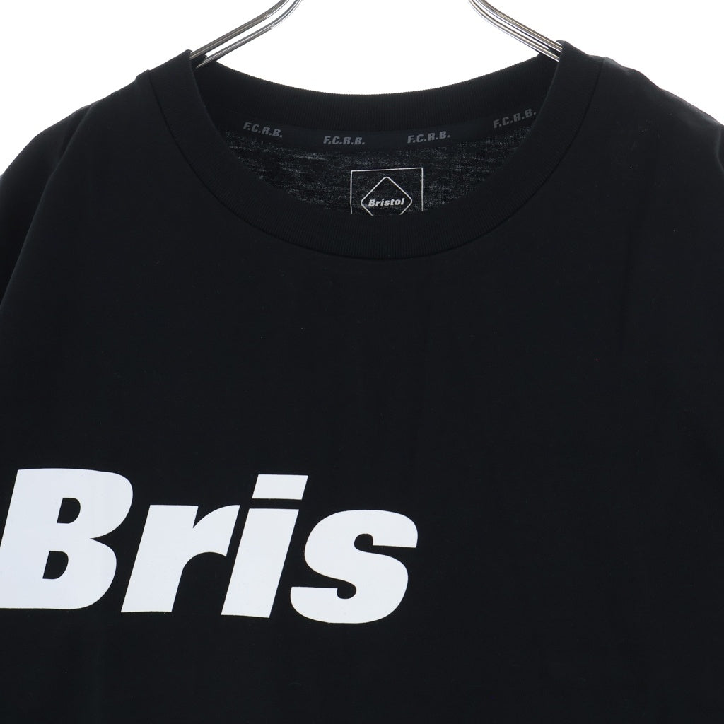 F.C.R.B.(エフシーアールビー) 22SS ×WIND AND SEA BRISTOL SEA BIG LOGO TEE ロゴプリント 半袖Tシャツ カットソー ブラック FCRB-220155