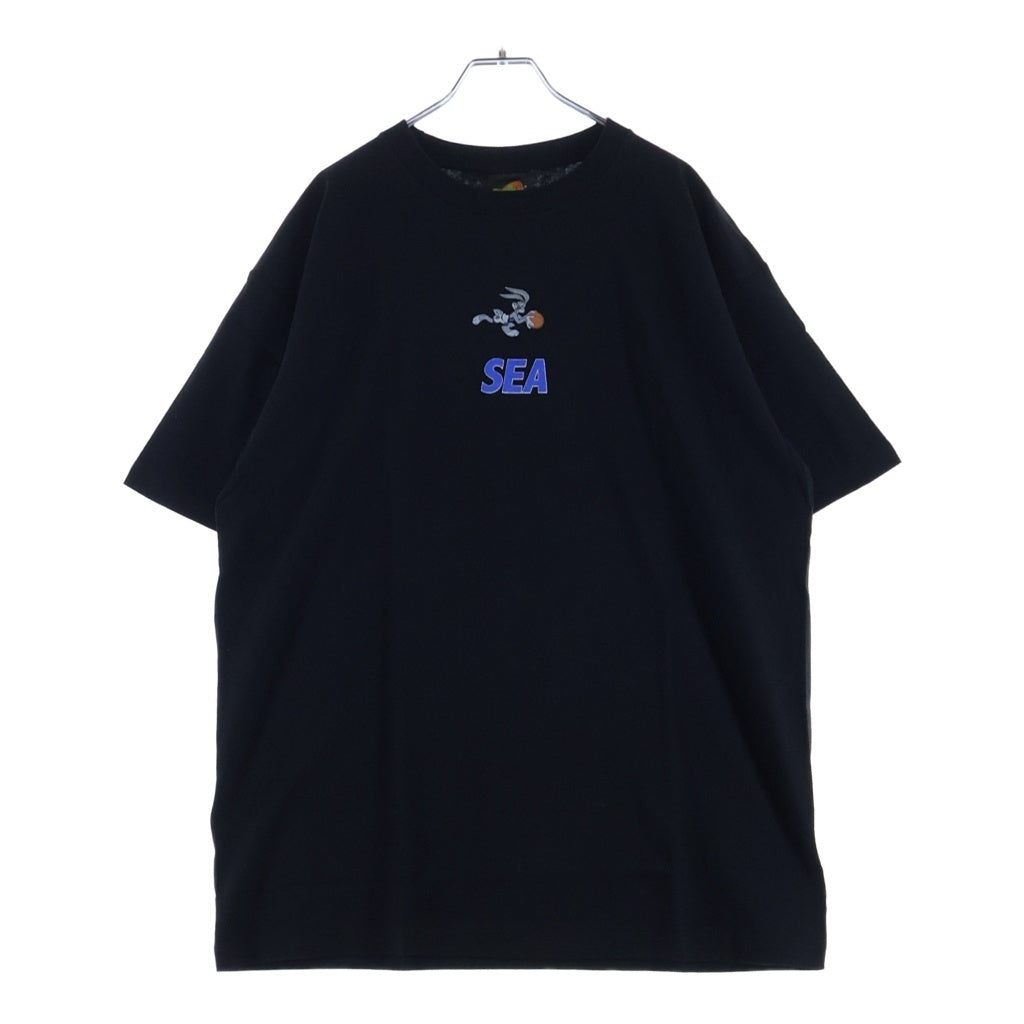 WIND AND SEA(ウィンダンシー) 22SS ×スペース ジャム 25周年記念 バグ バニー シー クルーネック 半袖Tシャツ WDS-SPJ-06