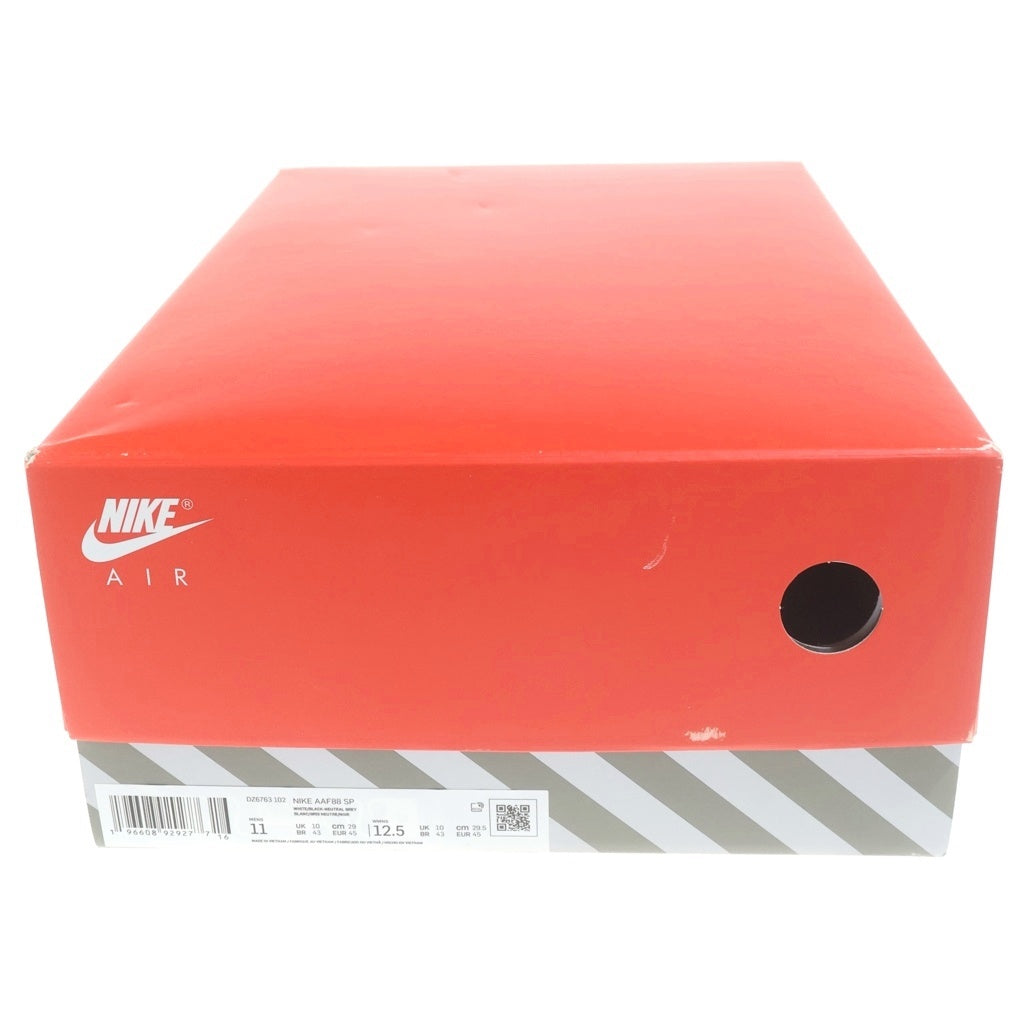 NIKE(ナイキ) ×BILLIE EILISH AIR ALPHA FORCE 88 DZ6763-102 ビリー アイリッシュ エア アルファ フォース88 ローカットスニーカー ホワイト/ブラック US11/29cm