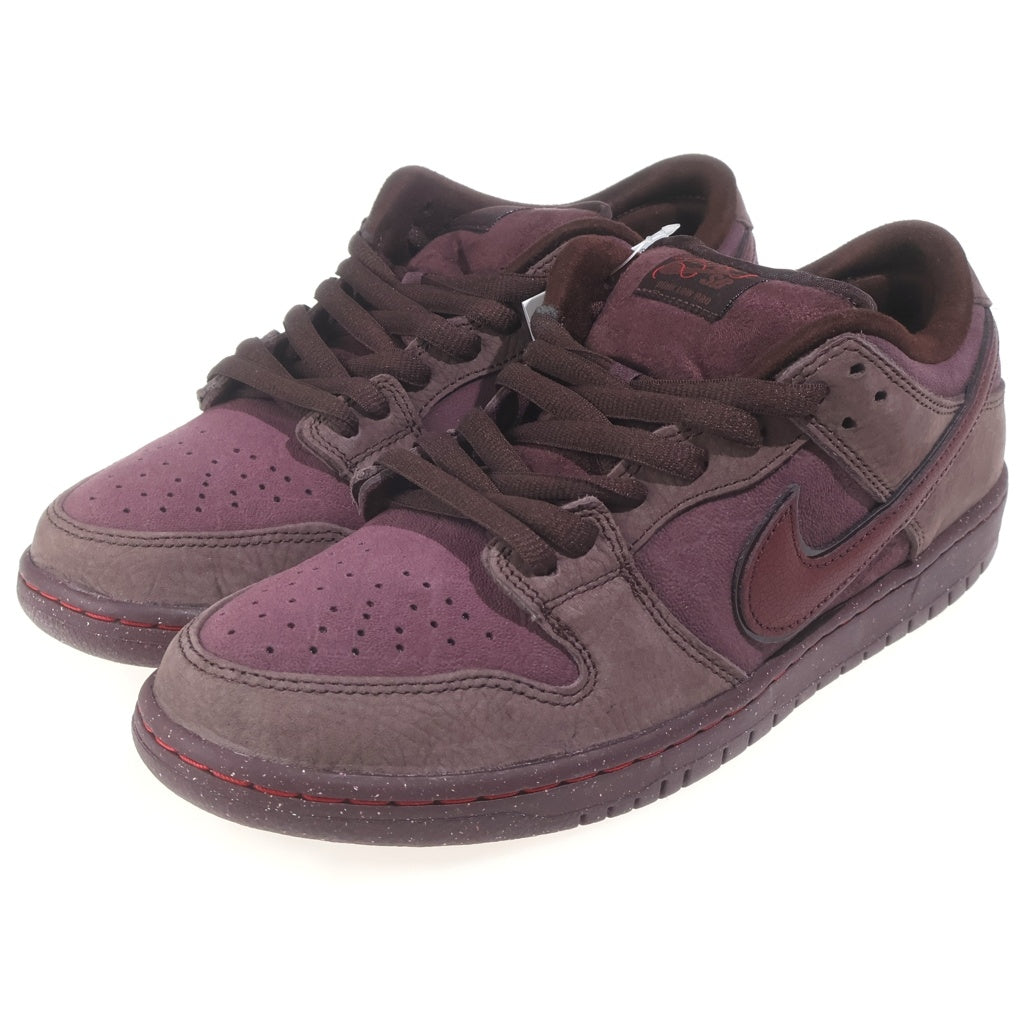 NIKE SB(ナイキエスビー) DUNK LOW PRM CITY OF LOVE FN0619-600 ダンク プレミアム シティ オブ ラブ ローカットスニーカー ブラウン US11/29cm