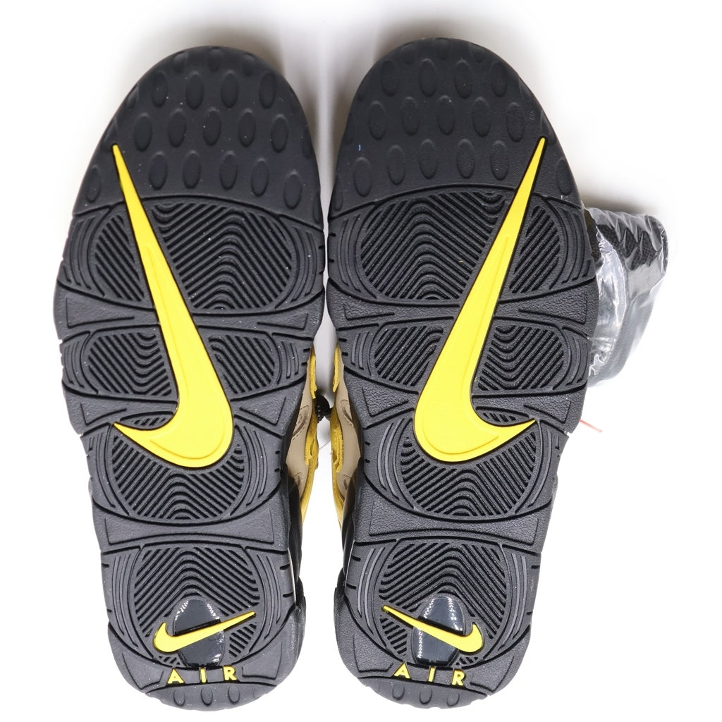 NIKE(ナイキ) ×AMBUSH AIR MORE UPTEMPO LOW VIVID SULFUR AND LIMESTONE アンブッシュ エアモアアップテンポ ハイカットスニーカー ベージュ US11/29cm FB1299-200