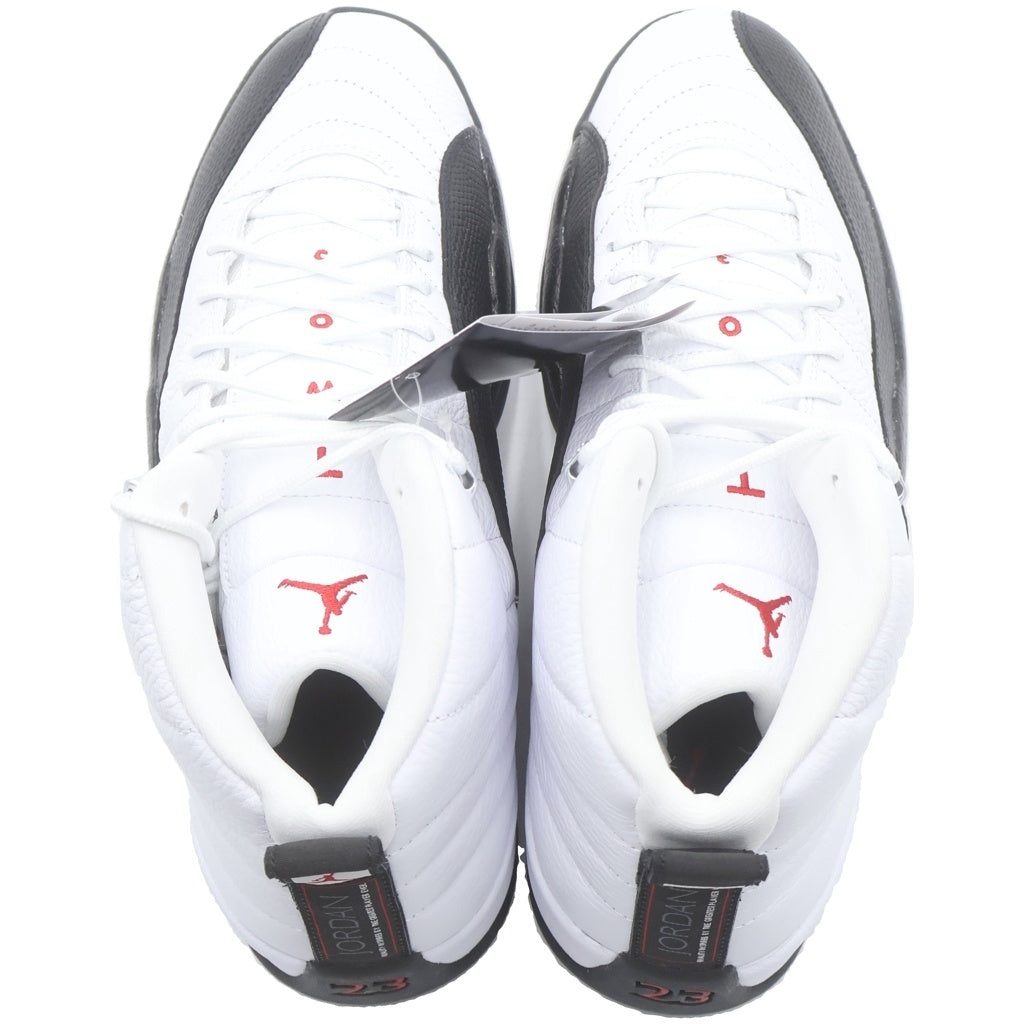 NIKE(ナイキ) AIR JORDAN12 RETRO TAXI FLIP CT8013-162 エアジョーダン12 レトロ タクシーフリップ ハイカットスニーカー ホワイト/ブラック US11/29cm