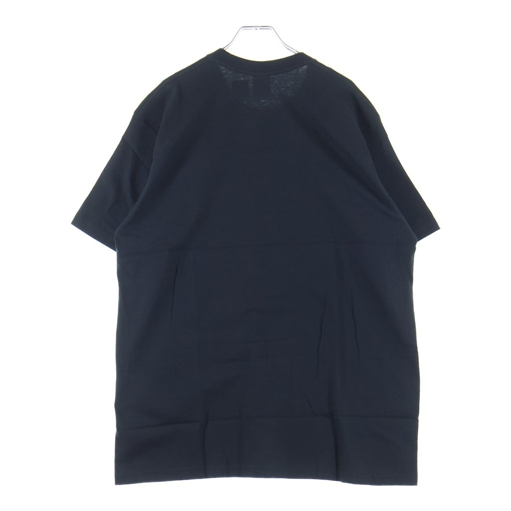 SUPREME(シュプリーム) 21SS ×KAWS Chalk Logo Tee カウズ チョーク ボックスロゴ クルーネック 半袖 Tシャツ カットソー ブラック