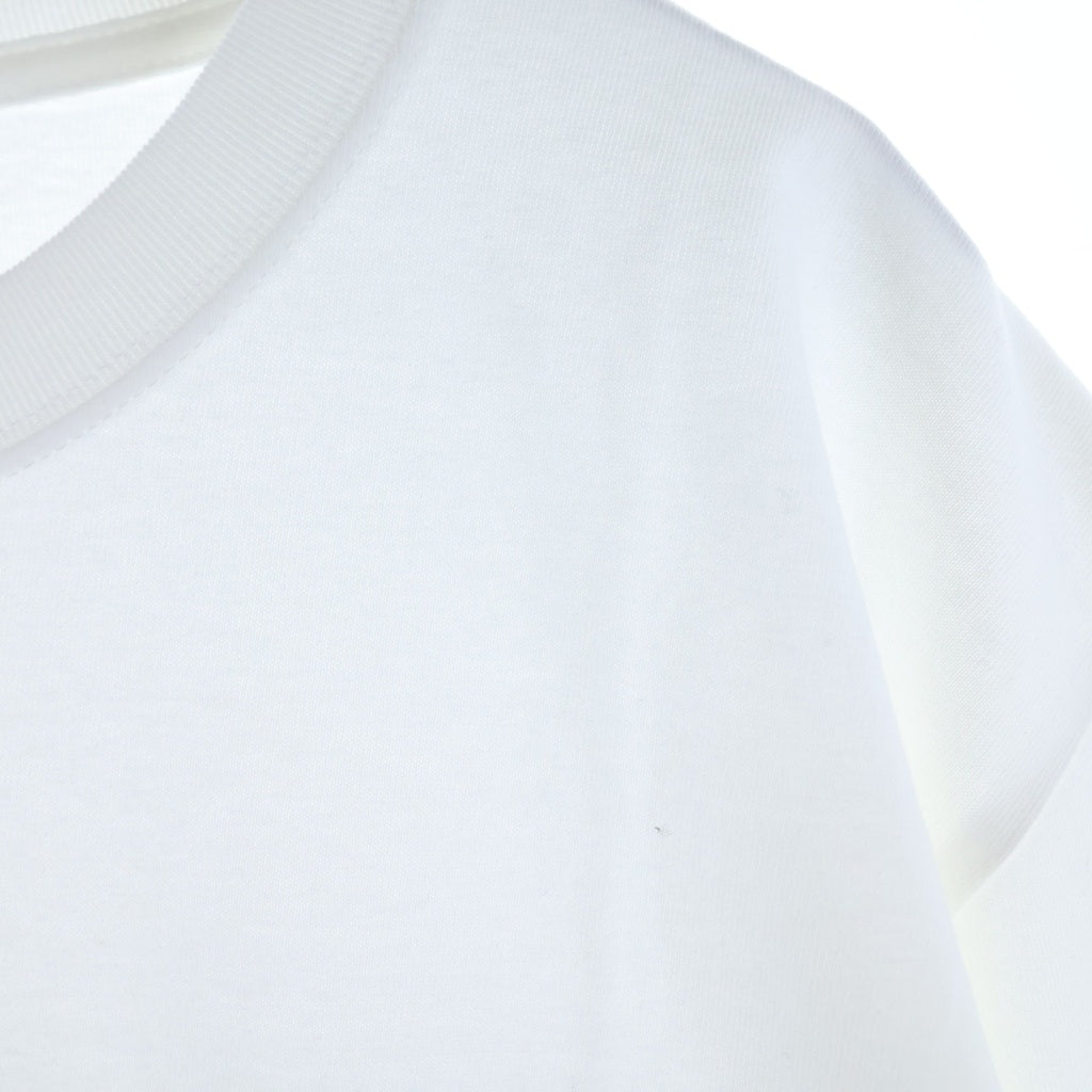 WIND AND SEA(ウィンダンシー) 21SS ×BEDWIN ベッドウィン ロゴ刺繍 クルーネック 半袖Tシャツカットソー ホワイト 21SB-EX2007