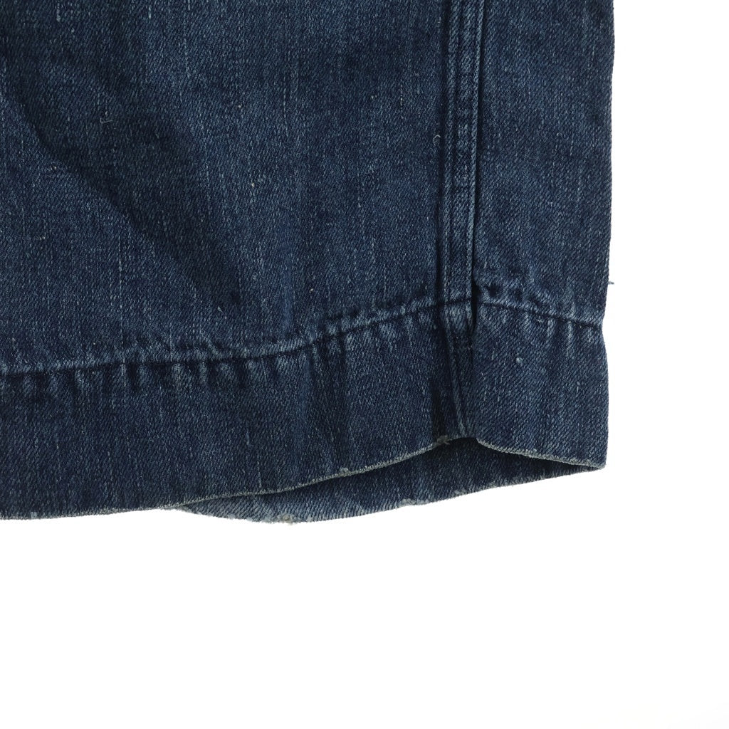 AUBERGE(オーベルジュ) 26SS BLACK LAND HEMP DENIM WIDE PANTS ROLF ブラック ランド ヘンプ デニム ワイド パンツ ロルフ AU26S08