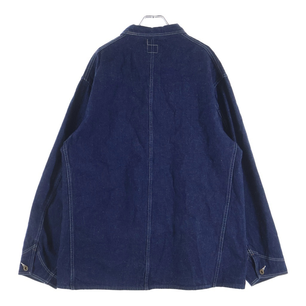 orslow(オアスロー) 1940s COVERALL デニムカバーオールジャケット ビッグサイズ 日本製 岡山ジーンズ インディゴ