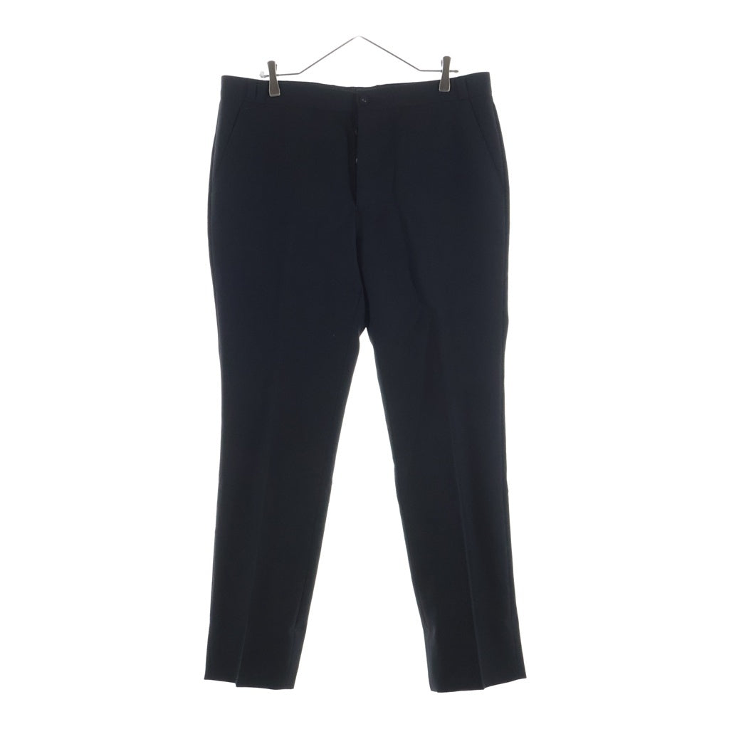 THOM BROWNE トムブラウン ウール モヘア センタープレス スラックス トラウザーパンツ ブラック THOM BROWNE(トムブラウン) ウール モヘア センタープレス スラックス
