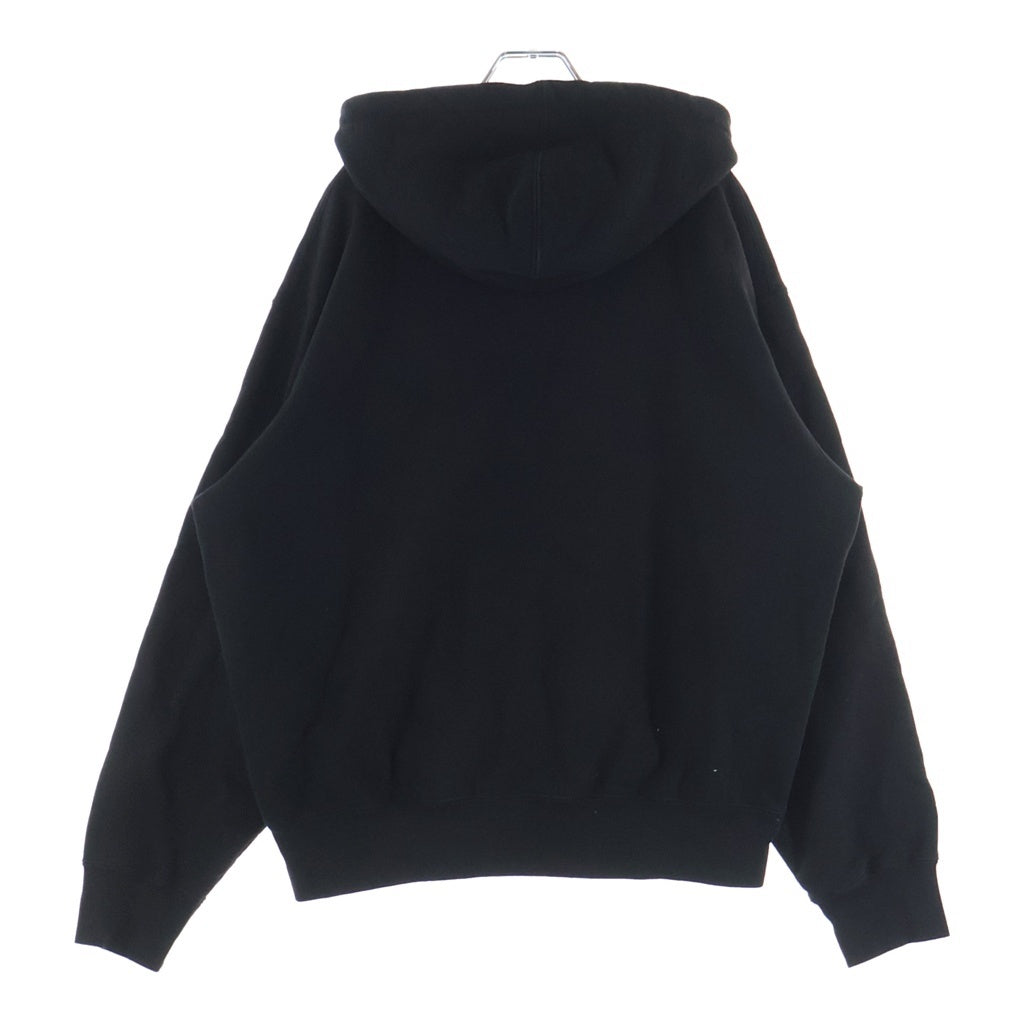 SUPREME(シュプリーム) 24AW Small Box Zip Up Hooded Sweatshirt スモールボックス ジップアップ パーカー フーディー スウェット ブラック